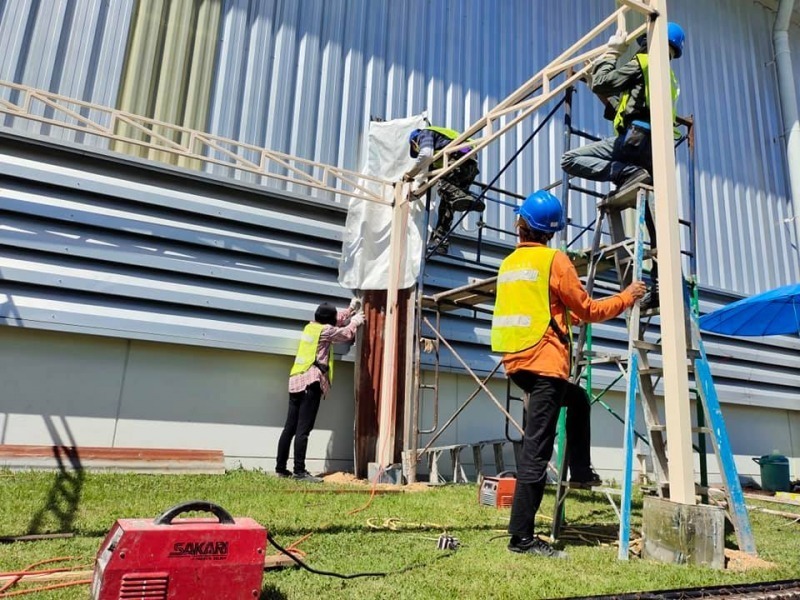 บริการรับซ่อมปรับปรุงโรงงาน